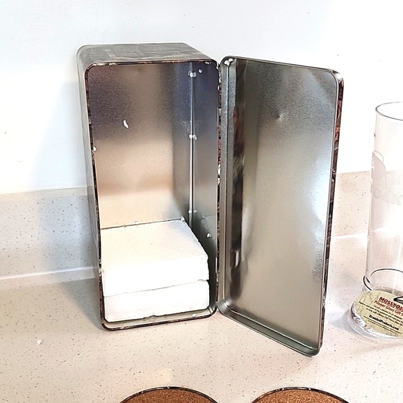 Beer Glass. Pilsner Glass Mossy Oak Gift Set in a tin. NEW with tags. - Picture 7 of 10